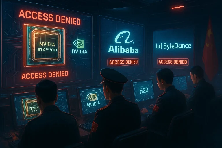 China bans Nvidia AI chips in escalating tech rivalry: here’s what it means