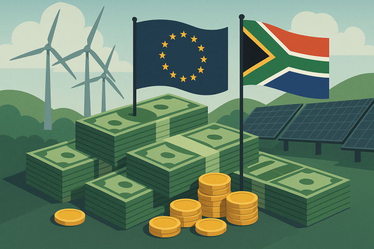 EU pledges €11.5B to South Africa as green energy race intensifies