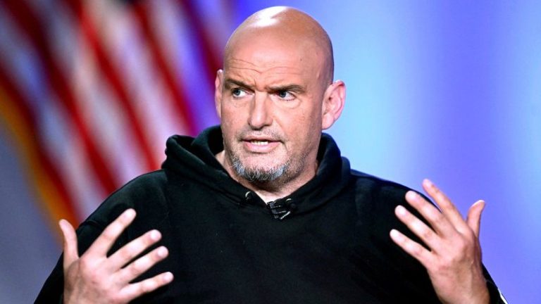 Fetterman hospitalized after fall near home in Pennsylvania