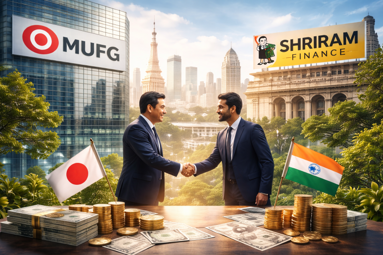 MUFG to acquire 20% stake in Shriram Finance in India’s largest financial sector FDI